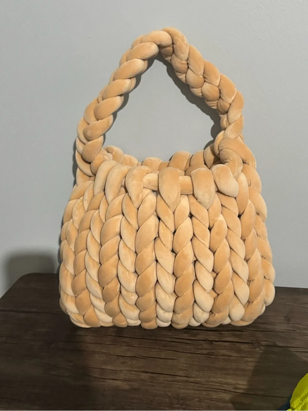N/A tan braided